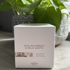 NEW VOY Fragrance Sicilian Neroli Palo Santo Soy Candle Floral Bergamot Gift